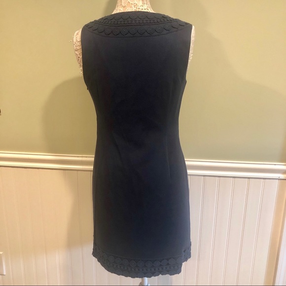 Vineyard Vines Navy Cotton Sleeveless Shift Dress - Picture 6 of 8